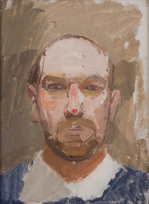 Self-Portrait, c. 1964 (Oil on board)