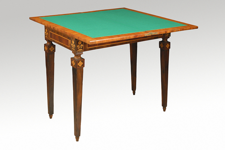 Table with green top