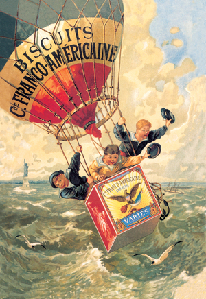Biscuits Franco-Americaine, 1888 (poster)