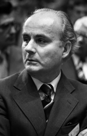 DEU Germany, Duesseldorf: The Congress of the IGM Metalworkers Union (IGM) …, 1977 (photo)