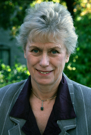 Oslo, 1989. Kerstin Ekman, author, Sweden ..., 1989 (photo)