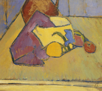 The Yellow Saucepan; Der Gelbe Topf Pot, c.1909 (oil on paper)