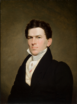 Portrait of Abraham Garland Randall 1820 (Oil on canvas)
