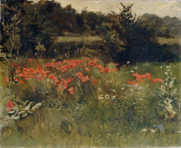 Poppies, Reigate, 1890 (oil on canvas)