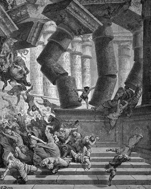 The death of Samson - Bible