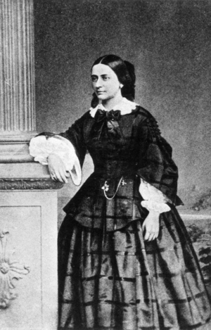Clara Schumann (b/w photo)