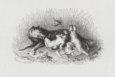 Romus, Remus and the Wolf (engraving)