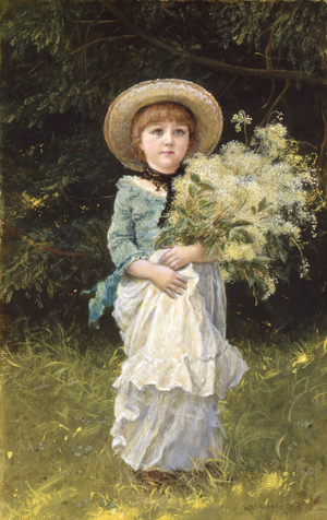 Meadowsweet, 1879 (watercolour and bodycolour)
