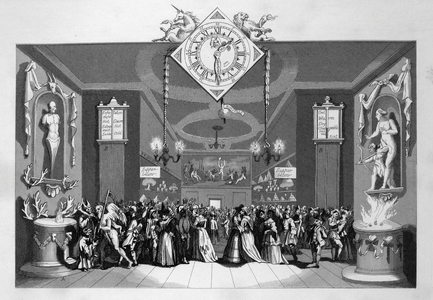 The Masquerade ticket (engraving)