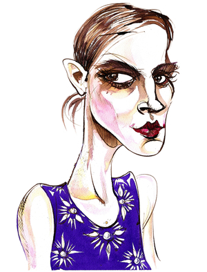 Emma Watson -  caricature