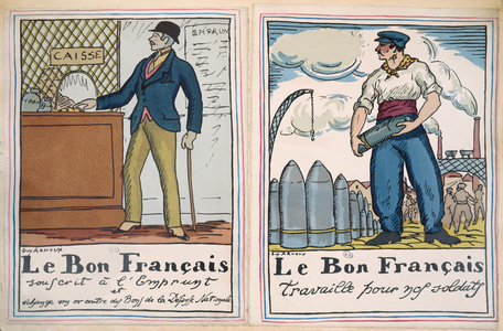 The Good Frenchman, c.1916 (colour litho)