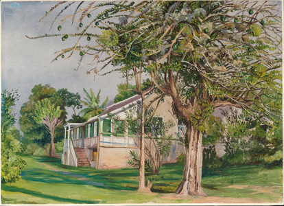 Bermuda Mount, Jamaica, 1872 (oil on board)