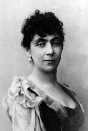 Madeleine Lemaire, photographied 1891, extracted from the collection Felix Potin, 500 contemporary celebrities, Painting France