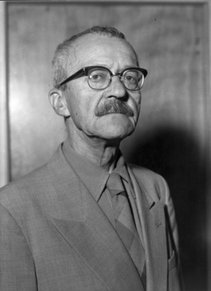 1958: Arnulf Øverland 1889-1968. Norwegian author …, 1958 (photo)