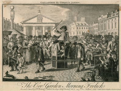 The Covent Garden morning frolic (engraving)