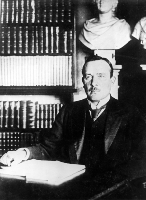 Erik Axel Karlfeldt (b/w photo)