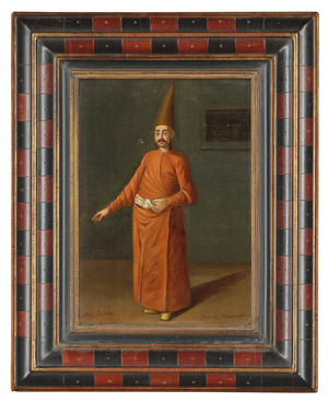 An Ottoman hatchet-bearer (Baltahdjy), late 17th - early 18th century (oil on canvas)