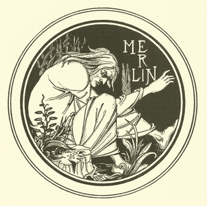 Merlin c.1897  (lithograph)