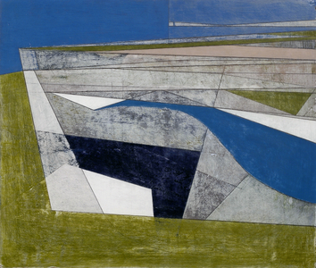 Cliff Shadow, 2007 (acrylic on hardboard)