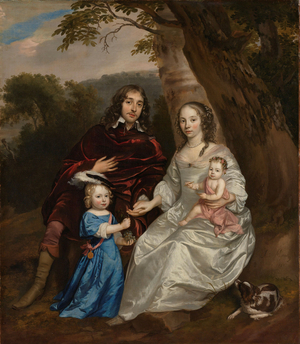 Portrait of Govert van Slingelandt, 1657 (oil on canvas)