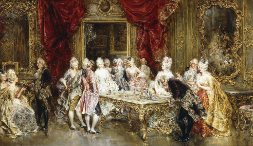 The Valuation of Jewels,  (oil on canvas)