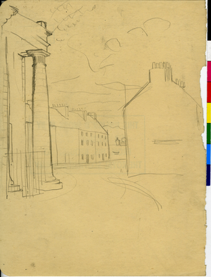 Inverary, c.1920-73 (pencil on paper)