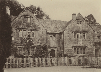 A Cottage at Stanway, Glos (b/w photo)