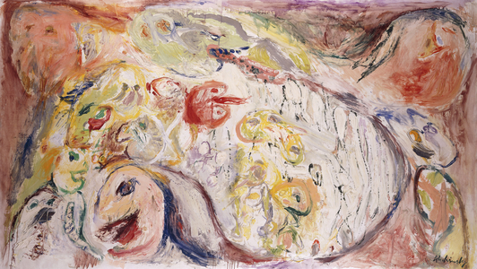 Whale of a Good Time,  (oil on canvas)