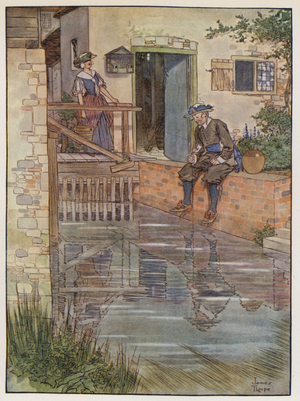 Illustration for The Compleat Angler by Izaak Walton