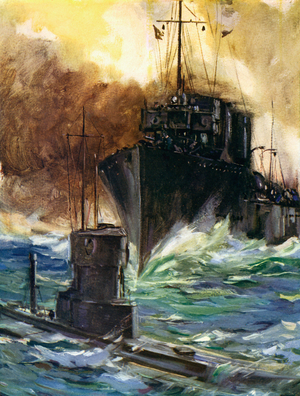 World War I- H.M.S. Badger