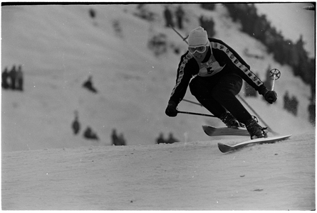 Photo Historique – Ski : Descente Hommes WCH Garmisch 1978 Avec Ken Read