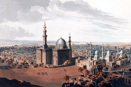 Egypt: 'View of Grand Cairo' by Henry Salt, c. 1815