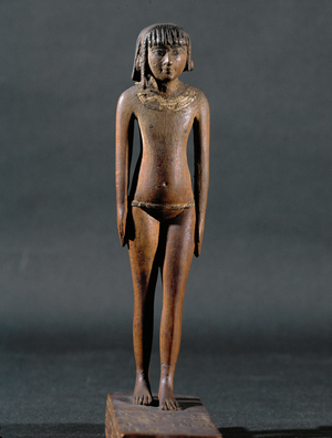 Neferetmao as little girl (wood)