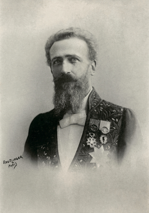 Portrait de l ecrivain Henri Houssaye  (photo)