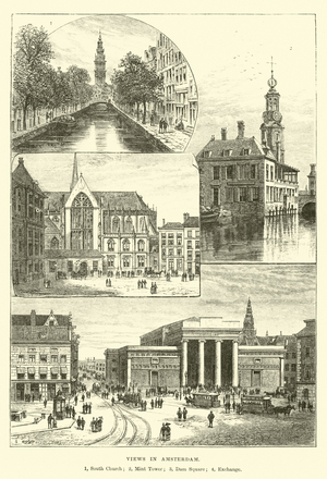 Views in Amsterdam (engraving)