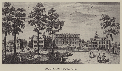Buckingham House, 1746 (engraving)