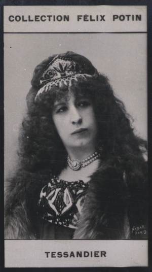 Madame Aimee Tessandier (1851) (b/w photo)