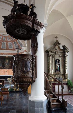 The baroque pulpit