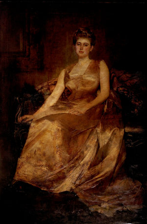 Mrs Morton Jackson, 1889 (oil on canvas)