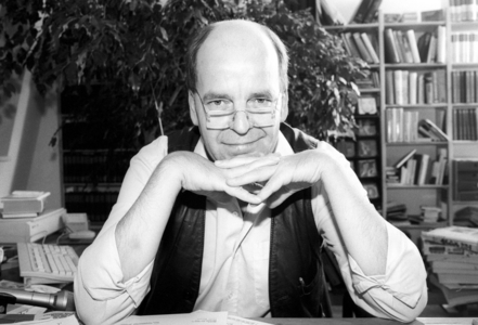 Cabaret artist and author Martin Buchholz in Berlin …, 1993 (photo)