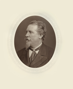 Frederick Goodall (b/w photo)