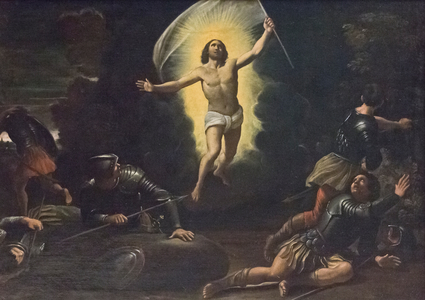 Resurrection of Christ, 1620 circa, Sisto Badalocchio (oil on canvas)
