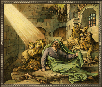 Scene from the Old Testament Stories, 1880 (engraving)