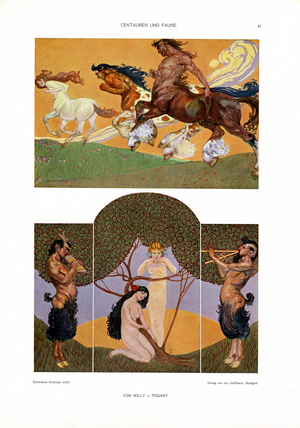 Centaurs and Fauns (print)