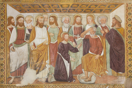 Foot Washing (fresco)
