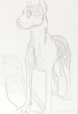 Untitled, 1976 (graphite on paper)