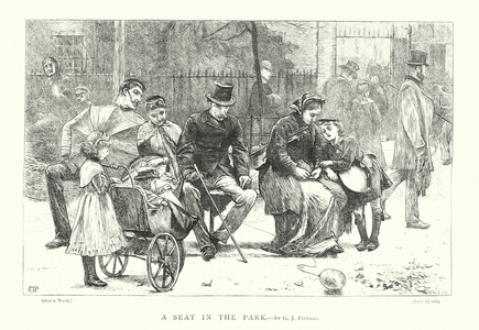 A Seat in the Park (engraving)