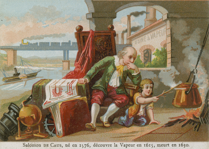 Salomon de Caus (chromolitho)