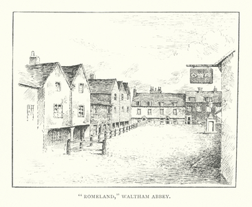 "Romeland," Waltham Abbey (litho)