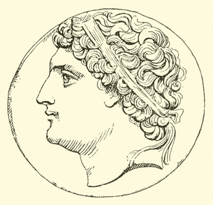 Hiero II of Syracuse, 275-216 BC (engraving)